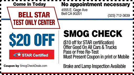 Bell smog coupons