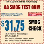 Smog Check Coupon Laguna Niguel